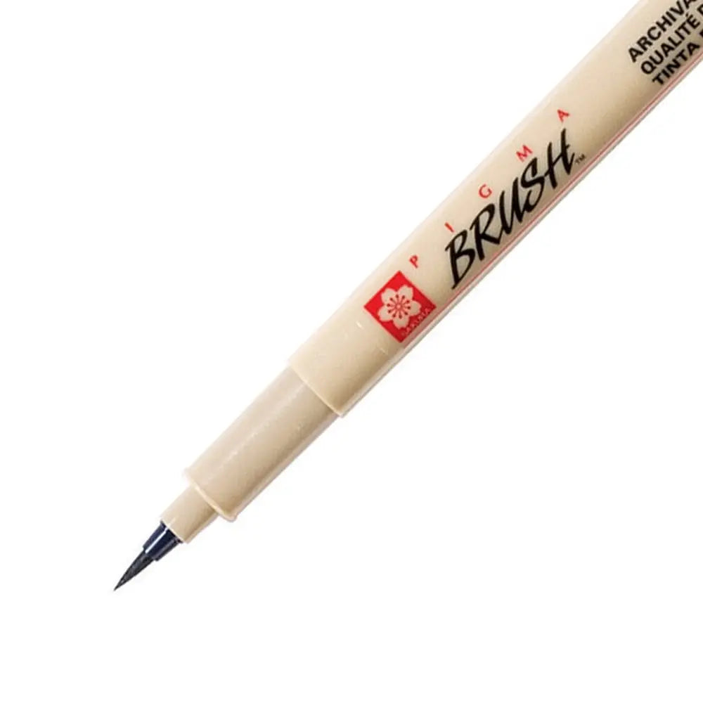 Sakura Pigma Brush Black Colours Sakura